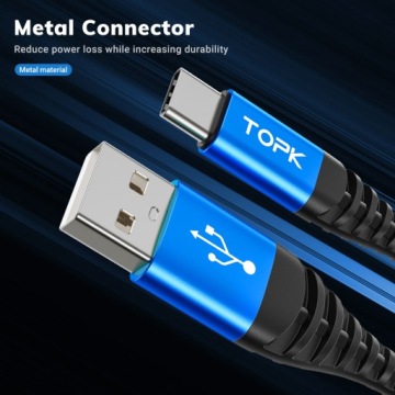 Кабели для быстрой зарядки USB — USB типа C, 25 см QC3