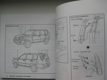 NISSAN XTrail T30 2001-2007 Polska książka obsługi