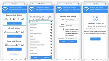 Усилитель сигнала WiFi/ретранслятор сети 2,4 ГГц, расширенный диапазон, 300 Мбит/с, 4 антенны