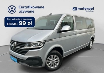 Volkswagen Caravelle T6 Transporter 2.0 TDI 150KM 2024 Volkswagen Caravelle L2 Trendline 8 osobowy, Salon PL, 3 strefowa klimatyz