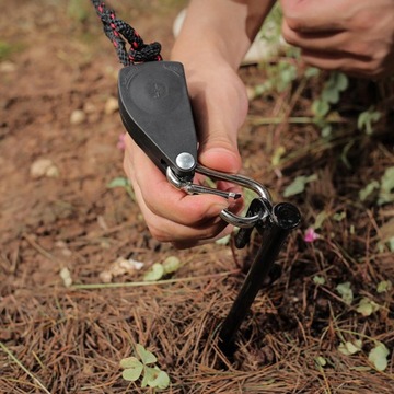 Outdoor Camping Tent Lina Koło pasowe Wieszaki z