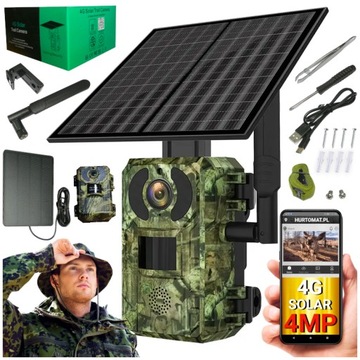 FOTOPULAPKA KAMERA LESNA UCON/UBOX 4MP 2K 4G LTE
