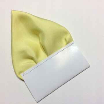 CYTRYNOWA ŻÓŁTA POSZETKA WYPUSTKA CHUSTECZKA