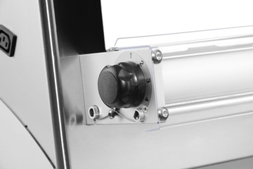 Электрическая раскаточная машина для пиццы Prismafood 400 с 2 парами роликов, 250 Вт