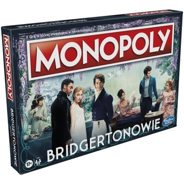 НАСТОЛЬНАЯ ИГРА BRIDGERTONS MONOPOLY — NETFLIX SERIES F5688 PL версия