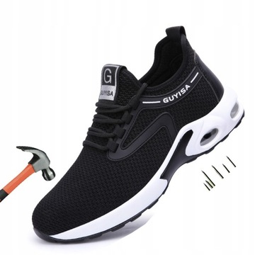 Lekkie SPORTOWE buty robocze PÓŁBUTY letnie