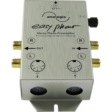 PRZEDWZMACNIACZ GRAMOFONOWY Analogis Easy Phono