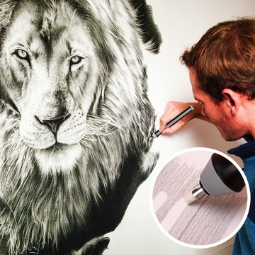 Электрический ластик на батарейках Ластик-ручка