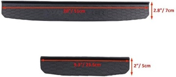 Jeep Wrangler JL 2D/4D накладки на пороги