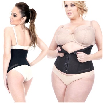Orirose PAS gorset mocno WYSZCZUPLAJĄCY brzuch modelujący poporodowy SIZE +