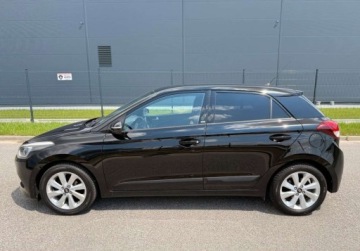 Hyundai i20 II Coupe 1.2 MPI 84KM 2017 Hyundai i20 GO 1.2MPi 84ps 5Drzwi Ledy CzarnaPodsufitka PelnySerwisASO UNI, zdjęcie 31