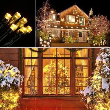 100LED ГАРЛАНД СОЛНЕЧНЫЕ САДОВЫЕ ЛАМПЫ ДЛЯ БАЛКОНА