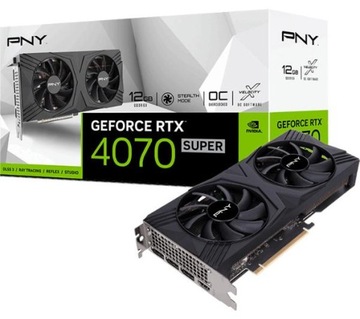 Karta graf. PNY GEFORCE RTX 4070 SUPER 12GB VERTO D