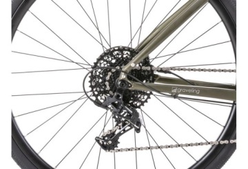 Romet BOREAS 2 54 M зелено-графитовый гравийный велосипед