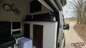 Renault Trafic II Kabina 2.0 dCi 115KM 2009 Renault Trafic Kamper 2.0dci klima kuchenka zlew lozko WC tv przetwornica, zdjęcie 18