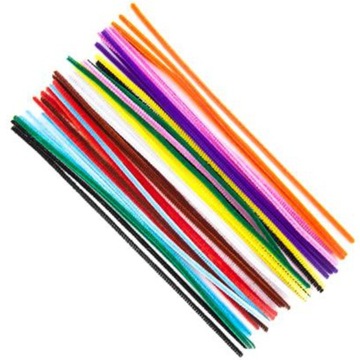 DRUCIKI KREATYWNE 30 cm MIX 40 sztuk wielokolorowe