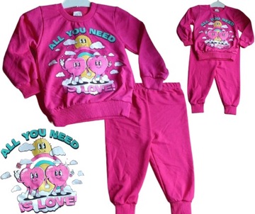 DRES 2 cz KOMPLET BLUZA SPODNIE 98