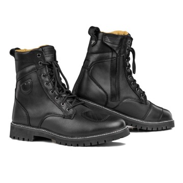 SHIMA Buty Motocyklowe Skórzane Damskie Thomson Black 38