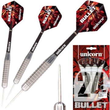 Rzutki lotki do darta BULLET steeltip 24g GA1