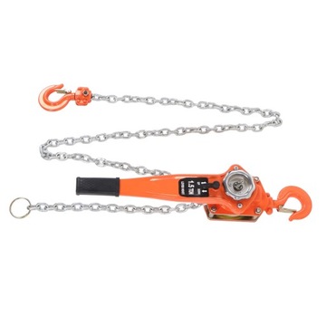 Wciągnik łańcuchowy z dźwignią 1,5 T 3300LBS Nośność 2,5 M Ręczny wciągnik