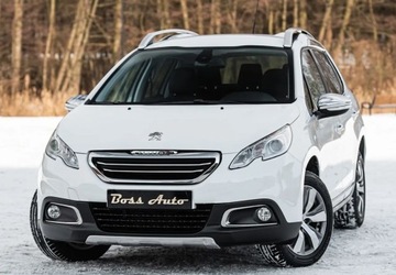 Peugeot 2008 I SUV Facelifting 1.6 BlueHDi 99KM 2016 Peugeot 2008 1.6eHDI 100KM Allure Perla Skora Ledy Navi Alu Full 1.6, zdjęcie 4