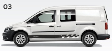 Наклейки VW Caddy maxi EDITION — ДОЛГОСРОЧНАЯ ФОЛЬГА