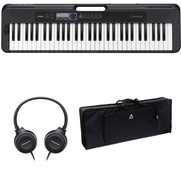 KEYBOARD CASIO CT-S300 Zestaw M2 60 mies. Czarny