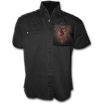 SMOK - DRAGON FURNACE workshirt/koszula XXL SPIRAL