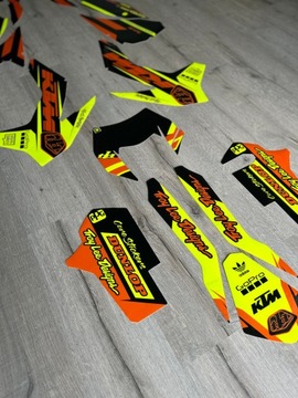 KTM EXC EXC-F 14-16 шпон FLUO CORE,CUBAMOTO