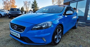Volvo V40 II Hatchback 1.6 T3 150KM 2013 Volvo V40 BENZYNA alcantara KAMERA czarny sufit R DESIGN okazja, zdjęcie 25