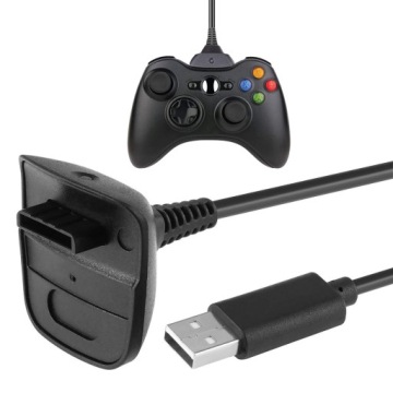Кабель для контроллера Xbox 360, зарядное устройство USB Play