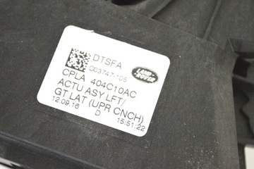 JAGUAR F-PACE X761 2017 RHD MOTOR ZÁMKU ZADNÍ KRYT KUFRU