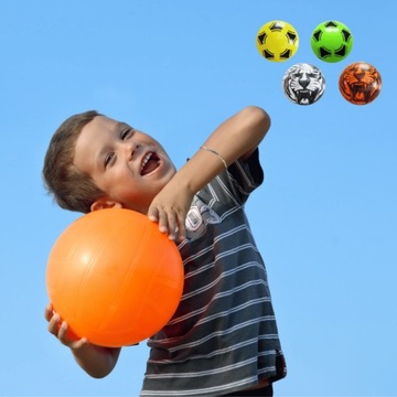 Сказочный РЕЗИНОВЫЙ Мяч 20,5 см, РАЗНОЦВЕТНЫЕ, схема для детей