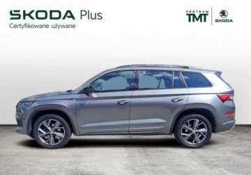 Skoda Kodiaq I SUV Facelifting 1.5 TSI 150KM 2022 Skoda Kodiaq Sportline Park Asist Rolety 230V 1.5TSI 150KM DSG Salon PL ASO, zdjęcie 1