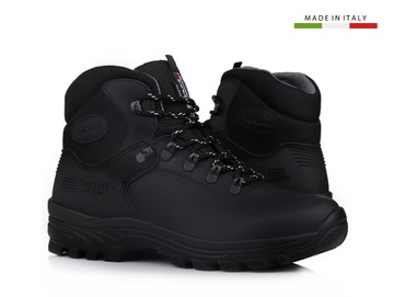 Buty trapery męskie Grisport Nero Dakar TREKKING 2 BLACK