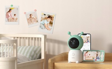 ЭЛЕКТРОННАЯ ПОВОРОТНАЯ КАМЕРА «НЯНЯ» 5 ДЮЙМОВ, WIFI, 2K, 4×Zoom HD, С НОЧНИКОМ
