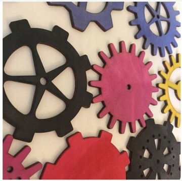 Лазерная резка из фанеры толщиной 3 мм.