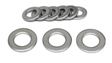 M8 PODKŁADKA NIERDZEWNA PŁASKA INOX 100szt