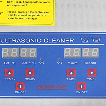 Myjka ultradźwiękowa z zegarem 30L
