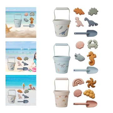 Пляжная игра с инструментом ведра