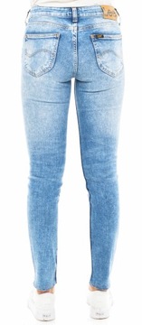 LEE spodnie SKINNY regular blue SCARLETT W34 L33