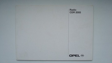 OPEL CDR 2005 VDO Руководство пользователя магнитолы на польском языке CDR 2005 OPEL оригинал