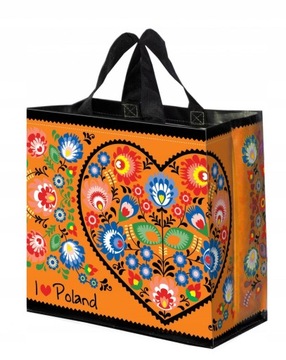 TORBA NA ZAKUPY FOLK KOLORY