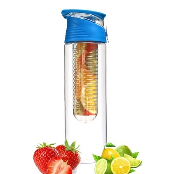 БУТЫЛКА СО ВСТАВКОЙ ДЛЯ ФРУКТОВОЙ ВОДЫ TRAINING GYM 750 МЛ + 50 МЛ БЕСПЛАТНО