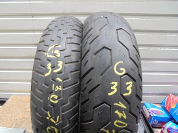 opona DUNLOP 170/70-16 + 130/70-18 D404 K555