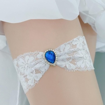 Модная хрустальная подвязка для свадебного выпускного, свободный размер 1