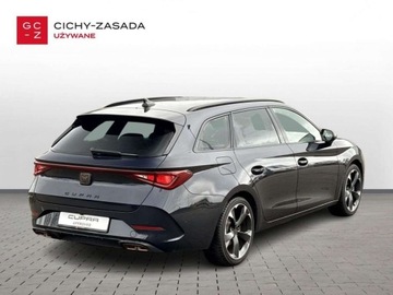 Cupra Leon II Sportstourer PHEV 1.4 e-Hybrid 204KM 2022 Cupra Leon PHEV Virtual Full Link ACC Led DCC Serwis ASO FV 23, zdjęcie 4