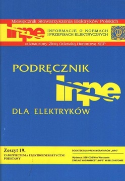 Zabezpieczenia elektroenergetyczne podstawy INPE19