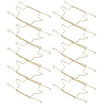 Вешалки для тарелок Настенный крючок 10 шт.