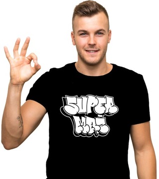 koszulka SUPER MĄŻ DLA MĘŻA prezent